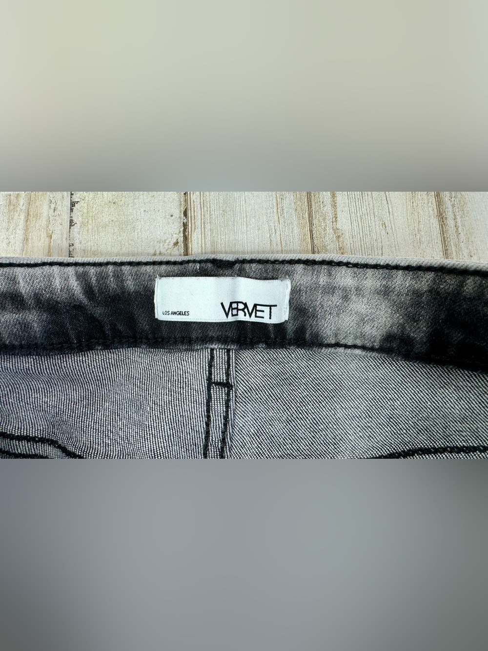 Vervet Black/white Skinny Jeans 29 (28x27) High Rise - Picture 4 of 12